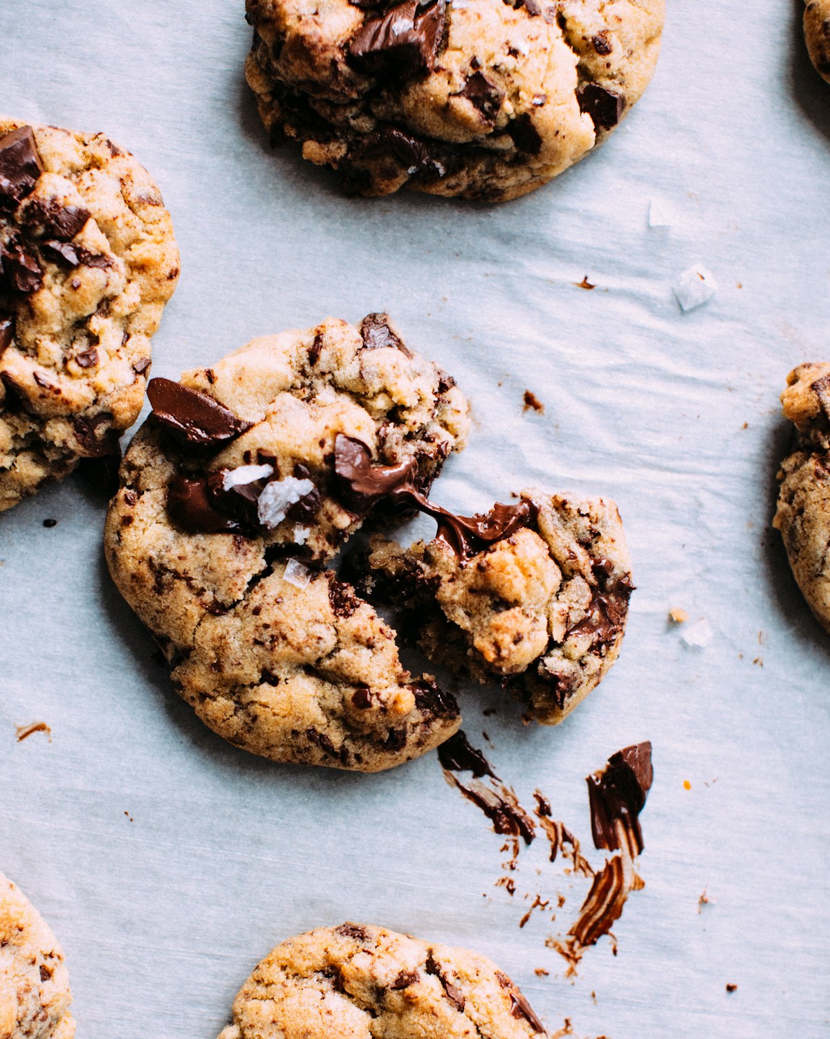 Cookie tray, straight from the oven