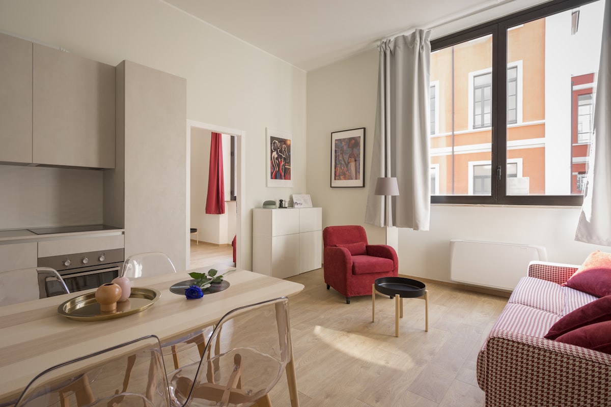 Minimal apartment interior