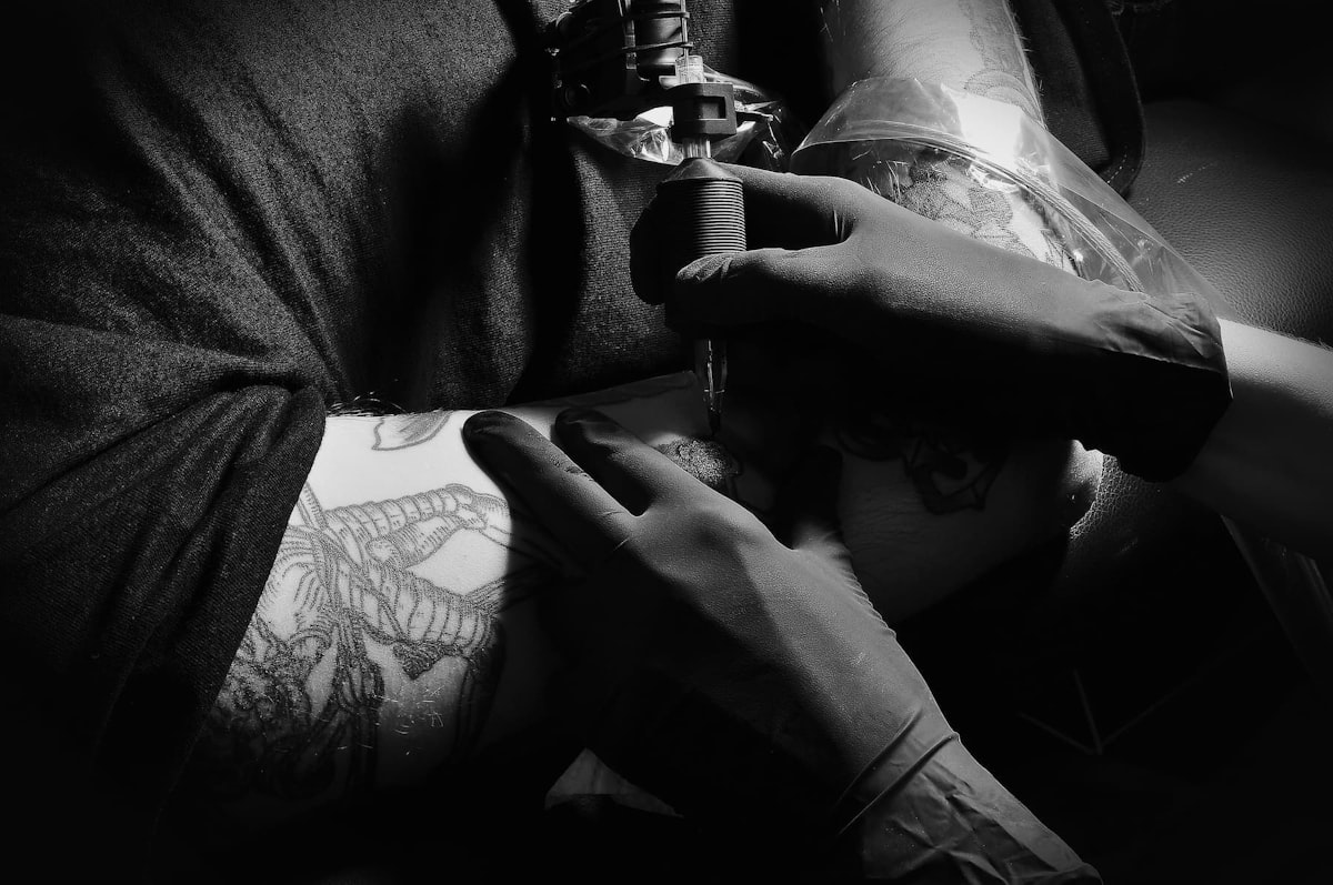 Tattoo placement on forearm